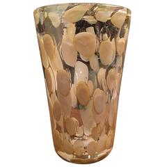 Murano Glass Vase by Maurizio Artoni, Venice, Italy