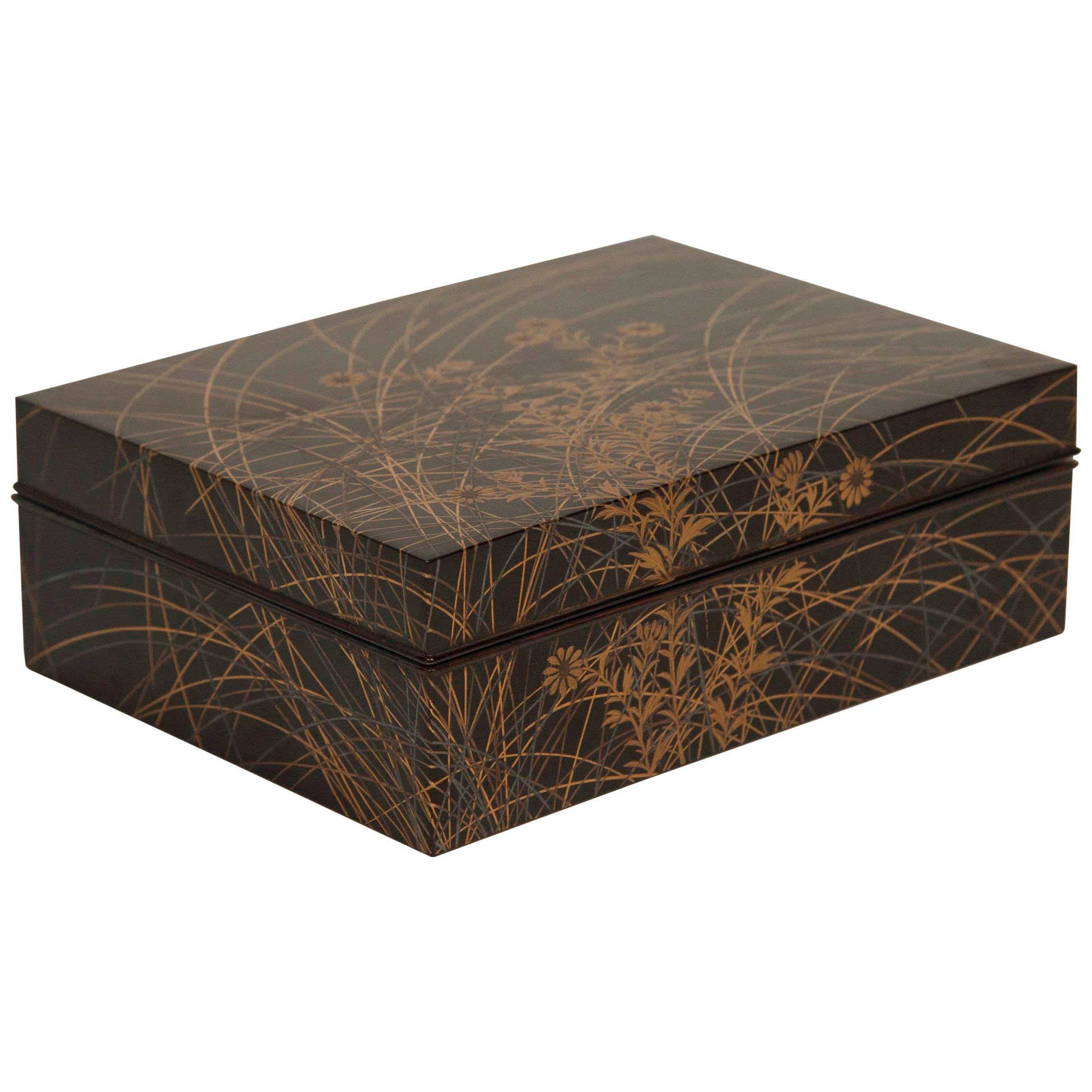 Japanese Makie Lacquer Box