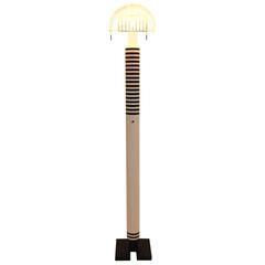 Black and White Floor Lamp Shogun by Mario Botta, Italy, 1980s 4