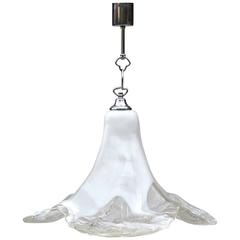 Mazzega Flower Pendant Light by Carlo Nason, circa 1970s