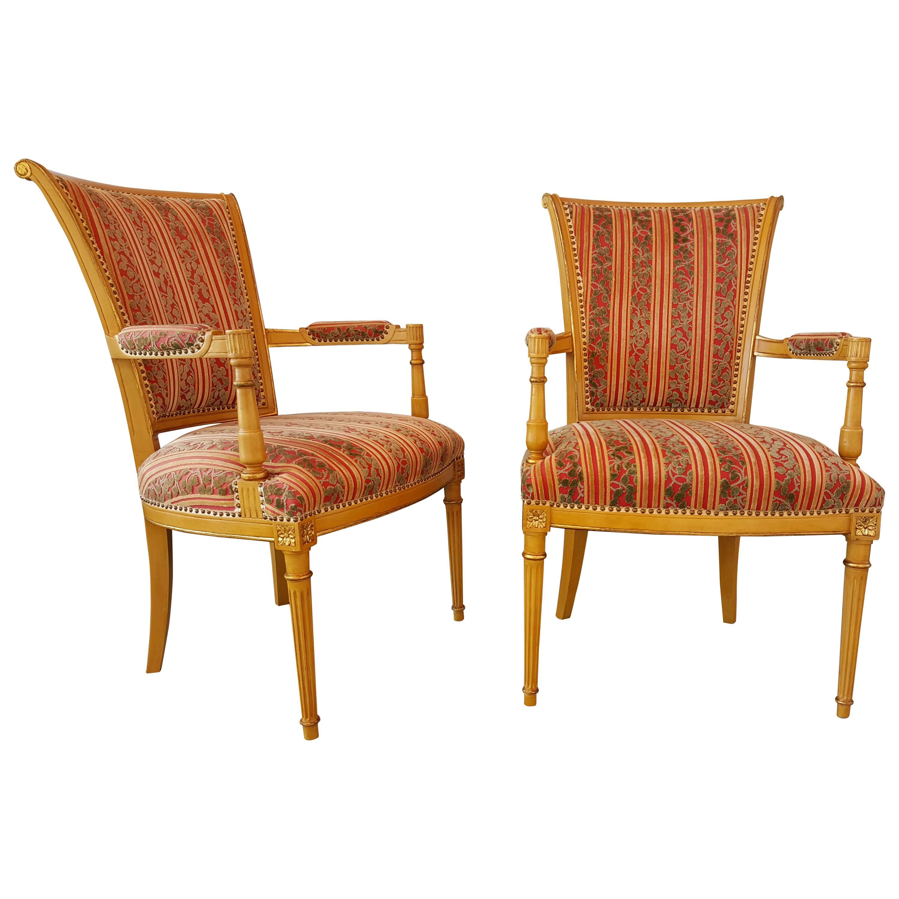 Louis XVI Style Chairs by Lx Rossi