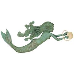 Contemporary Carved Windswept Mermaid 12