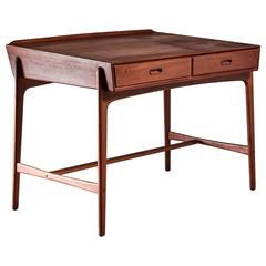 Svend Aage Madsen Freestanding Desk for Sigurd Hansen, Denmark, 1950s 7