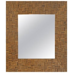 Andrianna Shamaris Bamboo Sliced Mirror