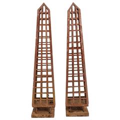 Modern Garden Obelisks