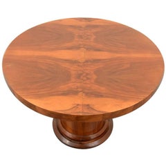 Austrian Art Deco Wooden Occasional Table, 1930s, Austria