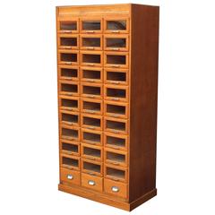 Large English Haberdasher's Cabinet