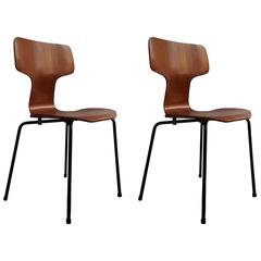 Modèle 3103 Hammer Chair d'Arne Jacobsen pour Fritz Hansen:: années 1960