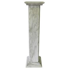 Italian Marble Pedestal or Column