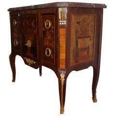 Chest of Drawer Transition Louis XV-XVI, 18th Century, France