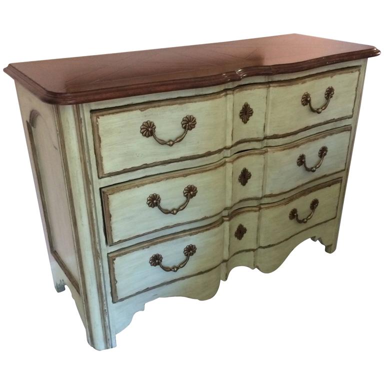Handsome Drexel Heritage Chest Of Drawers At 1stdibs