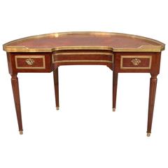 Unusual Demilune Writing Table