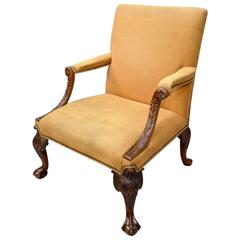 Antique Georgian Style Gainsborough Chair