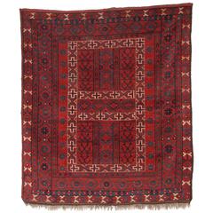Antique Ersari Turkmen Ensi, Outstanding Design with Excellent Color