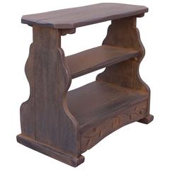 1930s Monterey Period Book Shelf or Table