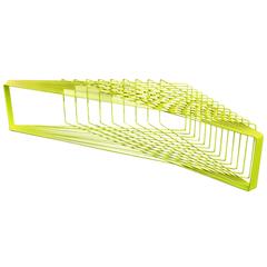 FIELD - Powder-Coated Steel Geometric Sculptural Bench Table 10