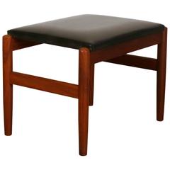Vintage Danish Teak Foot Stool