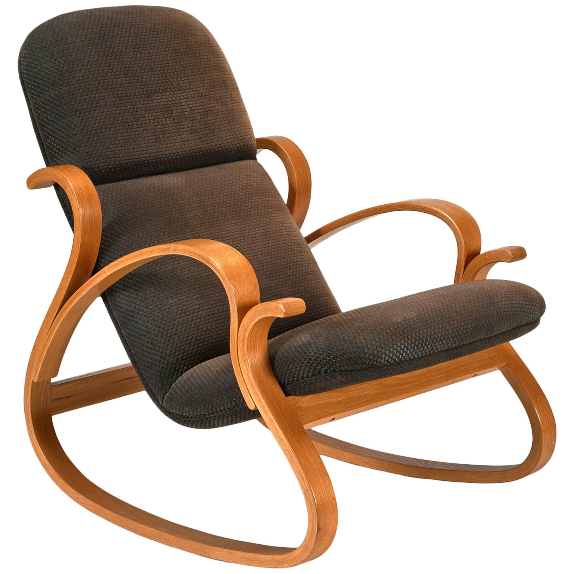 Hand-crafted Bentwood Rocking Chair by Peter Danko