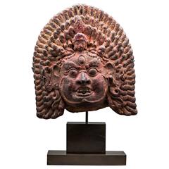 16th Century Wooden Bhairava Mask