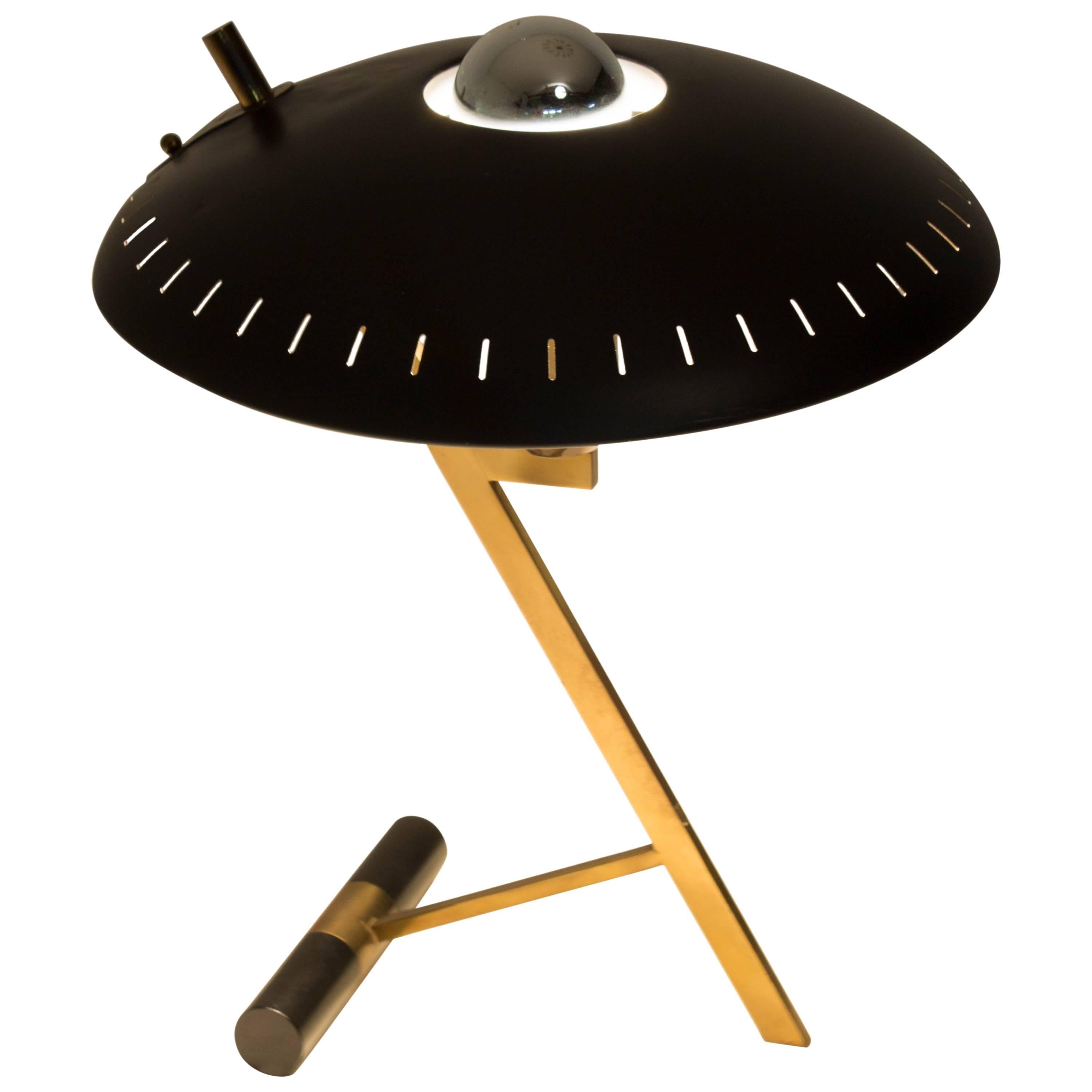 Z-Shaped Table Lamp by Louis Kalff for Philips, 1950s