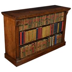 Regency Rosewood Open Bookcases of Small Proportions
