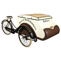 Spectacular Antique Cargo Tricycle