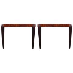 Pair of Art Deco Consoles 9