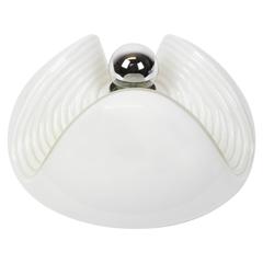Large Wall Sconce/ Flush Mount by Koch & Lowy, Peill & Putzler, Germany, 1970s 6