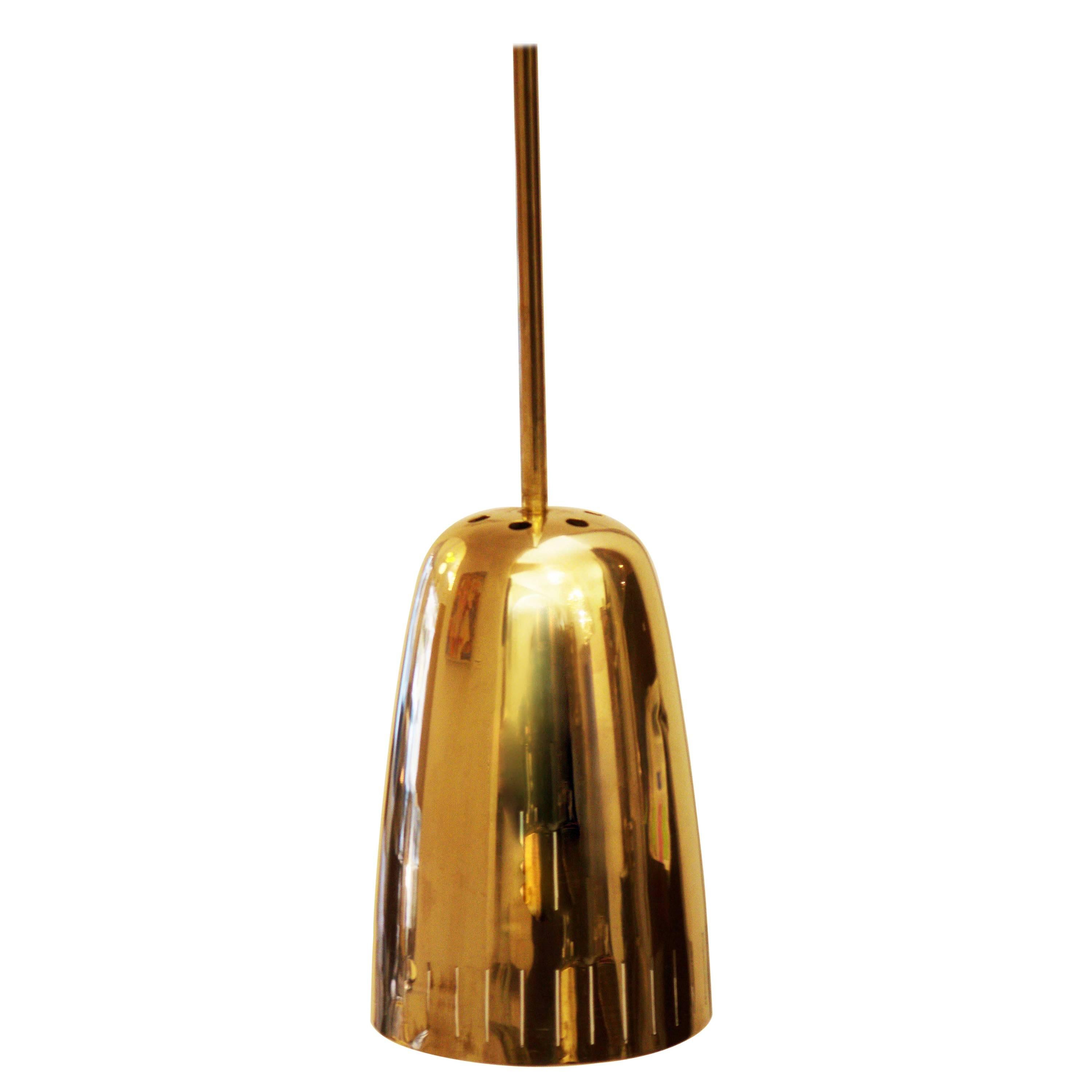 Mid-Century Brass Pendant by Kalmar Vienna