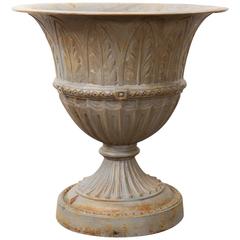Cast Iron Campana Urn