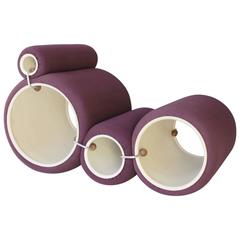 Vintage Joe Colombo Tube Chair for Flexform 9