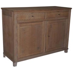 19th Century Restored Louis Seize Oakwood Buffet