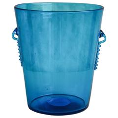 Murano Art Glass Vase/Ice Bucket Attributed to Salviati, Italy, circa 1940