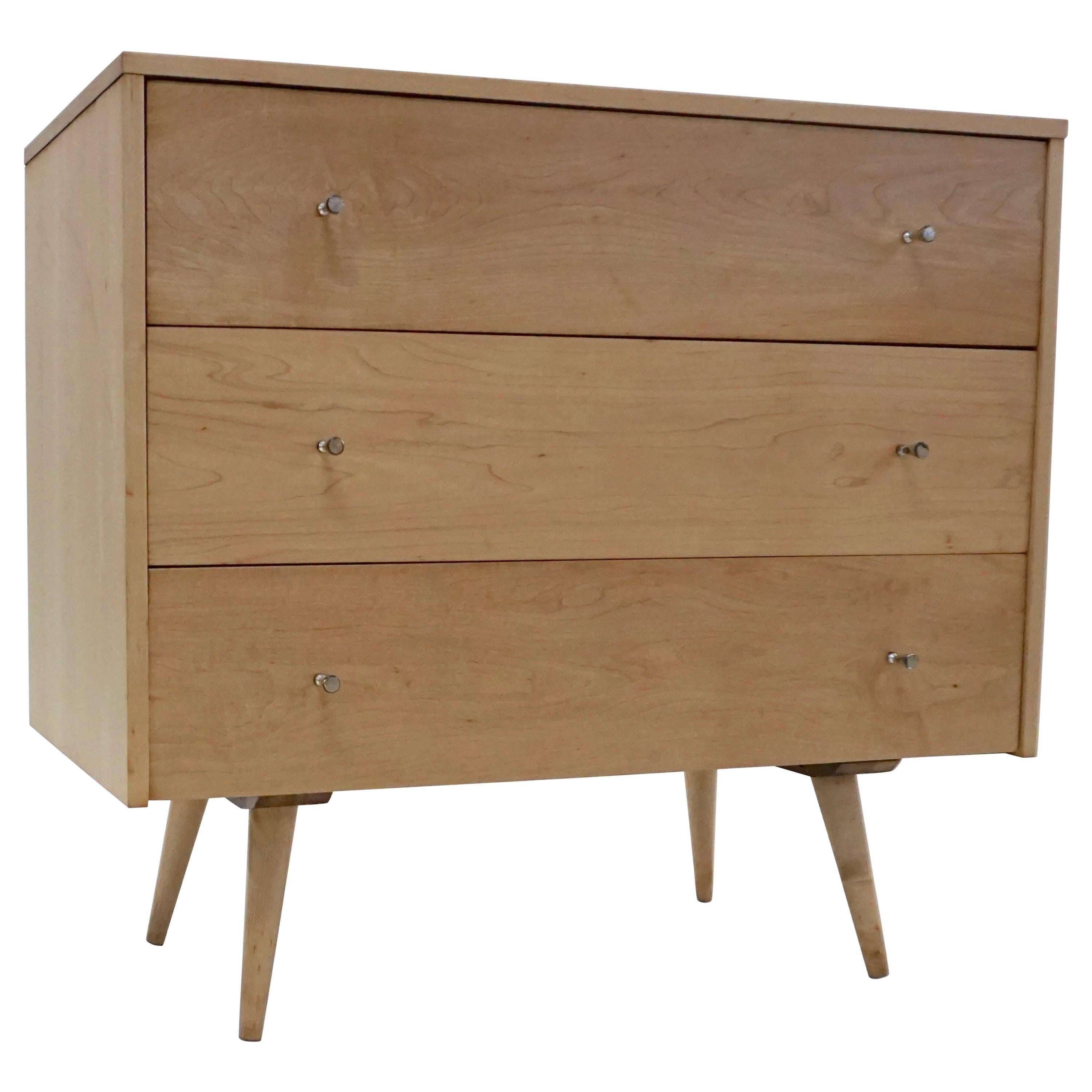 1950, Paul McCobb Three-Drawer Dresser For Sale