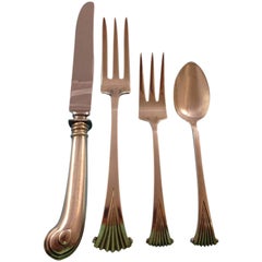 Onslow by Tuttle Set di 12 posate in argento Sterling Servizio Cena Impressionante