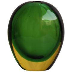 Flavio Poli Murano Art Glass Vase for Seguso Vetri D
Arte, Italy, circa 1950