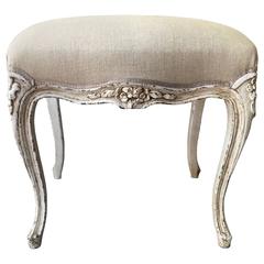 Painted Louis XV Style Footstool