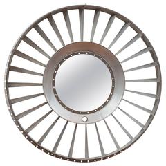 Titanium Jet Engine Mirror