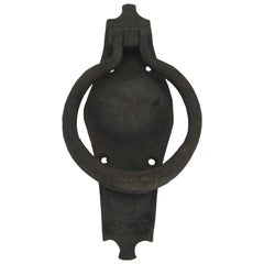 Antique Iron Door Knocker by Marie Zimmermann