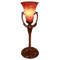 Art Nouveau Lamp by Daum Nancy