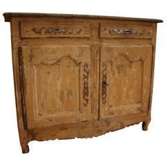 Early 19th Century ProvençAl Painted Wood Buffet