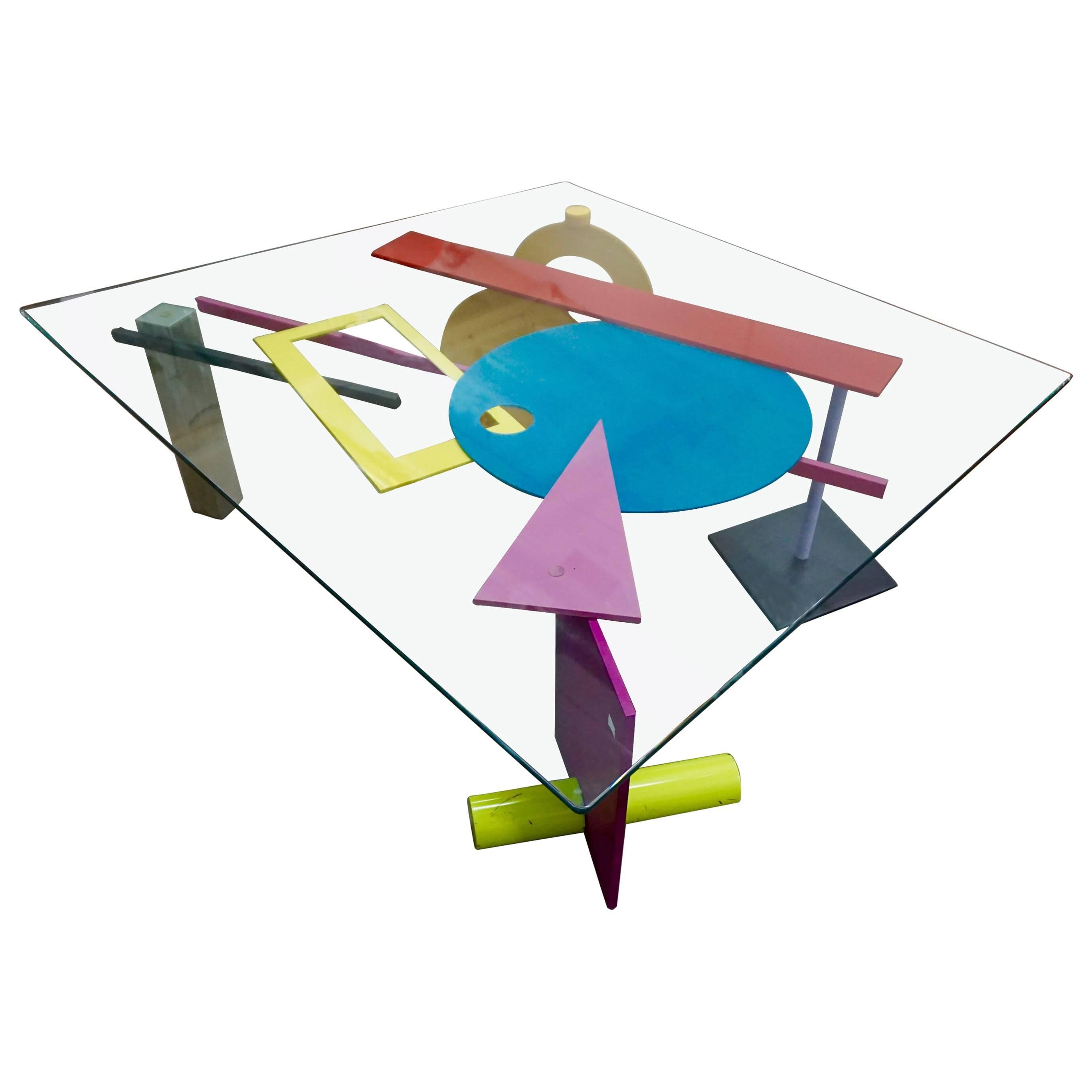 "Memphis" Coffee Table by Peter Shire