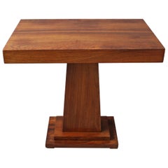 A Fine French Art Deco Rosewood Gueridon / Console