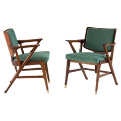 Used Impressive Rare Pair of Armchairs by Enrico Ciuti for Casssina, 1950