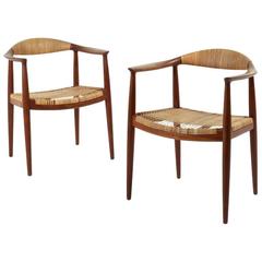 Pair of the Chairs by Hans J. Wegner