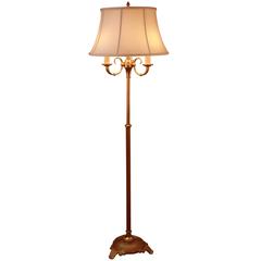 French Bronze Six-Way Floor Lamp