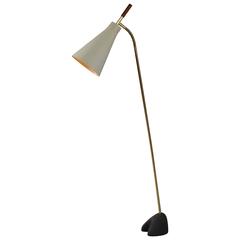 Charming Floorlamp Carl Auböck, Vienna, 1950 5
