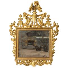 20th Century Italian Gilded Mirror