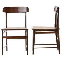 Lucio Costa Chairs in Brazilian Jacarandá Wood by Sergio Rodrigues, 8 pcs set 3