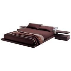 Modern Italian Furniture Platform Bed, King-Size, Made in Italy 5
